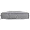 Coussin de palette pour siège gris 60x40x8 cm en tissu Oxford 
