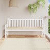 Coussin de banc de jardin beige 180x50x7 cm tissu oxford 