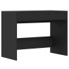 Bureau chêne noir 101x50x76,5 cm Bois d'ingénierie 