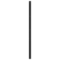 Tête de lit métal noir 193 cm 