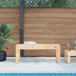 Banc de jardin 110x38x45 cm bois massif de pin 