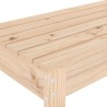 Banc de jardin 110x38x45 cm bois massif de pin 