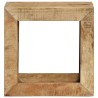 Tabouret 40x30x40 cm Bois de manguier solide 