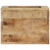 Tabouret 40x30x40 cm Bois de manguier solide 