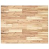 Dessus de table rectangulaire 100x80x2 cm bois massif d'acacia 