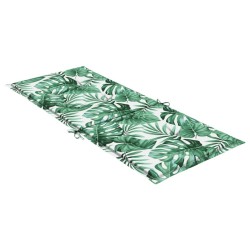 Coussins de chaise à dossier haut lot de 2 modèle de feuille 