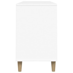 Armoire à chaussures Blanc 102x36x60 cm Bois d'ingénierie 
