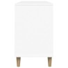 Armoire à chaussures Blanc 102x36x60 cm Bois d'ingénierie 