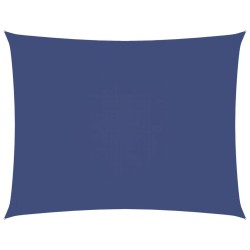 Voile de parasol tissu oxford rectangulaire 2,5x3,5 m bleu 