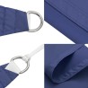 Voile de parasol tissu oxford rectangulaire 2,5x3,5 m bleu 