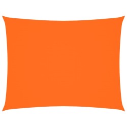 Voile de parasol tissu oxford rectangulaire 2,5x3,5 m orange 