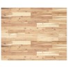 Dessus de bureau non traité 100x80x2 cm bois d'acacia massif 