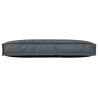 Coussin palette dossier Anthracite 80x40x12 cm Tissu Oxford 