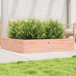 Jardinière 110x110x23 cm bois massif douglas 