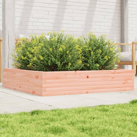 Jardinière 110x110x23 cm bois massif douglas 