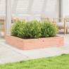 Jardinière 110x110x23 cm bois massif douglas 