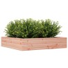 Jardinière 110x110x23 cm bois massif douglas 