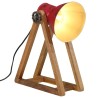 Lampe de bureau 25 W rouge délavé 30x17x40 cm E27 