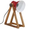 Lampe de bureau 25 W rouge délavé 30x17x40 cm E27 
