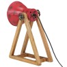 Lampe de bureau 25 W rouge délavé 30x17x40 cm E27 
