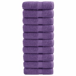 Serviettes d'invité de qualité supérieure SOLUND 10 pcs violet 