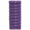Serviettes d'invité de qualité supérieure SOLUND 10 pcs violet 