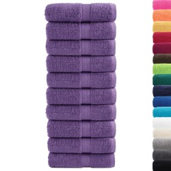 Serviettes d'invité de qualité supérieure SOLUND 10 pcs violet 