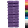Serviettes d'invité de qualité supérieure SOLUND 10 pcs violet 
