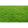 Grillage pour volière Acier galvanisé 25 x 0,5 m Argenté 