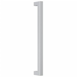 Poignées d'armoire 20 pcs argenté 224 mm acier inoxydable 