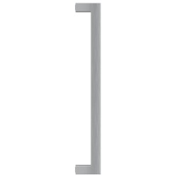 Poignées d'armoire 20 pcs argenté 224 mm acier inoxydable 