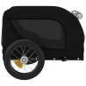 Remorque de vélo pour animaux de compagnie noir 