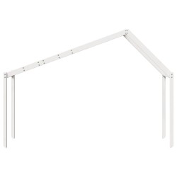 Toit de lit pour enfants 203x80,5x142 cm bois de pin massif 