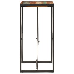 Table de bar 60x55x110 cm bois massif de récupération 