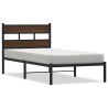 Cadre de lit sans matelas avec tête de lit 107x203 cm 