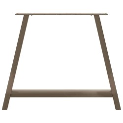 Pieds de table à manger en forme de A, 2 pièces, 100 x (72-73) cm, acier 