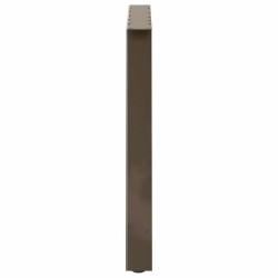 Pieds de table à manger en forme de A, 2 pièces, 100 x (72-73) cm, acier 