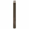 Pieds de table à manger en forme de A, 2 pièces, 100 x (72-73) cm, acier 