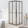 Cabine de douche ESG dépoli 90x70x180 cm Noir 