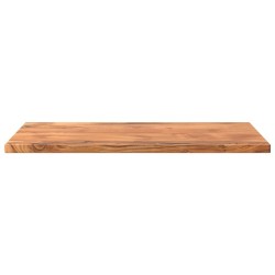 Dessus de table 90x60x2,5 cm rectangulaire bois massif d'acacia 