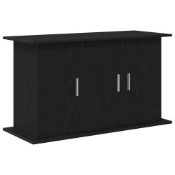 Support d'aquarium chêne noir 101x41x58 cm bois d'ingénierie 