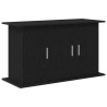 Support d'aquarium chêne noir 101x41x58 cm bois d'ingénierie 