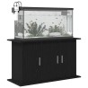Support d'aquarium chêne noir 101x41x58 cm bois d'ingénierie 