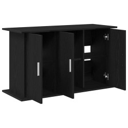 Support d'aquarium chêne noir 101x41x58 cm bois d'ingénierie 