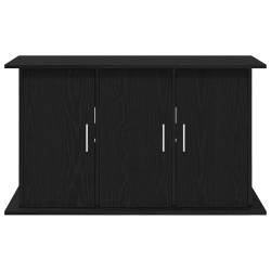 Support d'aquarium chêne noir 101x41x58 cm bois d'ingénierie 