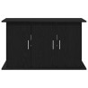 Support d'aquarium chêne noir 101x41x58 cm bois d'ingénierie 