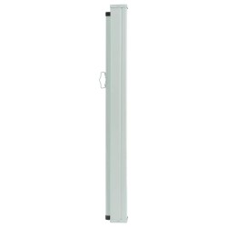 Auvent latéral rétractable de patio 100x500 cm Bleu 