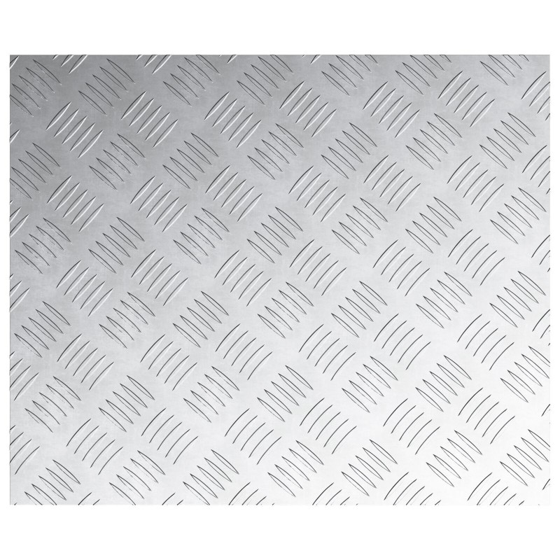 Plaques en Aluminium à Motif - Pack de 4 - Antidérapantes - 60x50 cm 