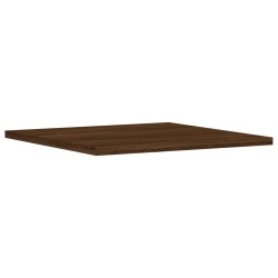 Étagères murales 4 pcs chêne marron 40x40x1,5cm bois ingénierie 