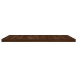 Étagères murales 4 pcs chêne marron 40x40x1,5cm bois ingénierie 